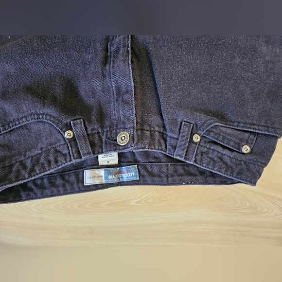 Liz Claiborne Women's Bootcut Fit Original Liz Black Jeans Size 4. - Picture 7 of 9